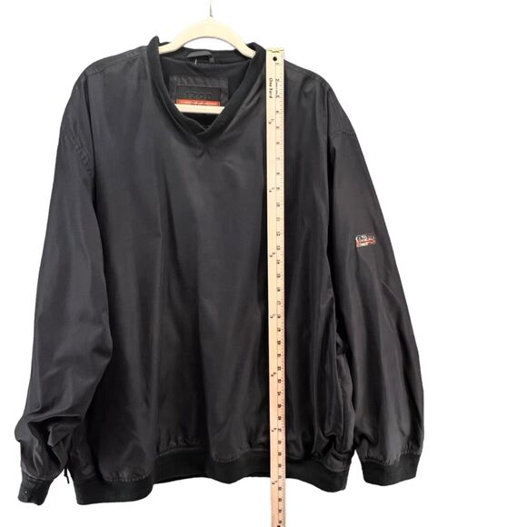 Izod XFG Extreme Pullover Men XL Black Performance Golf Windbreaker Outdoors - Picture 6 of 11